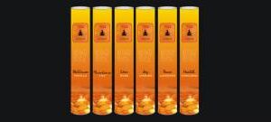 INCENSE TUBE WITH WOODEN HOLDER